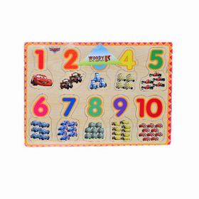 Woody Disney Cars 20 Parça Ahşap Puzzle