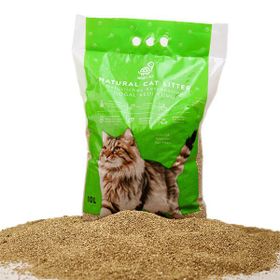 Woofy Mısır Koçanından Doğal Topaklanan Tozsuz 10 lt Kedi Kumu