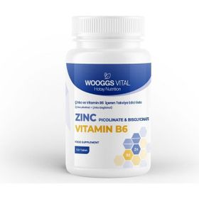 Wooggs Vital Zinc Vitamin B6 120 Tablet
