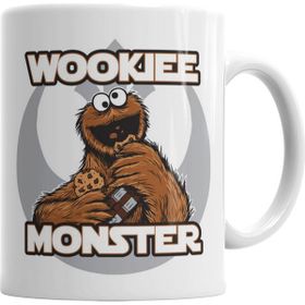 Wookiee Monster Kurabiye Canavarı Porselen Kupa Bardak