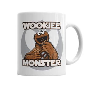 Wookiee Monster Kurabiye Canavarı Porselen Kupa Bardak