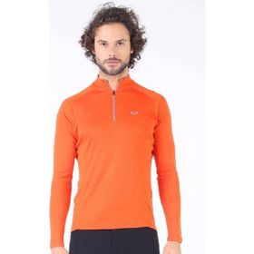 Woolona ORG Astro Uzun Kollu Yarım Fermuar Yün Erkek Sweatshirt