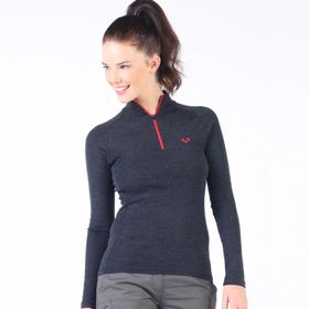 Woolona Vega Uzun Kollu Yarım Fermuar Kadın Sweatshirt
