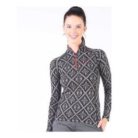 Woolona Venus Top Desenli Kadın Sweatshirt