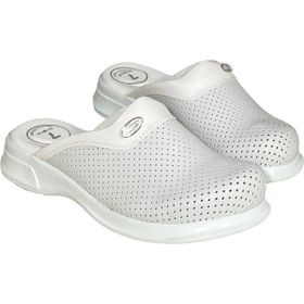 Wordex Prodexy Eko 7 Noktalı Ortopedik Taban Beyaz Renk Unisex Sabo Terlik