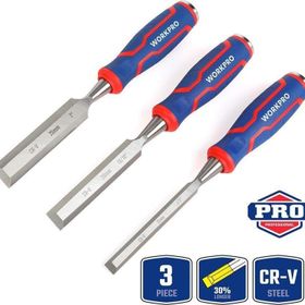 Workpro WP201301 12-20-25 mm Üçlü Profesyonel İskarpela Seti