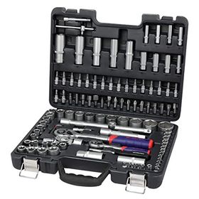 Workpro WP202535 1/4'’ 1/2'’ 108 Parça Cr-V Metrik Lokma Takımı