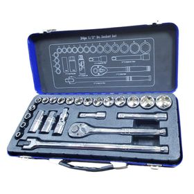 Workpro WP202564 1/2'’ Cr-V 24 Parça Metrik Ağır Hizmet Lokma Takımı