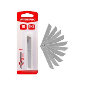Workpro WP212001 9 mm 10’lu Maket Bıçağı Yedeği