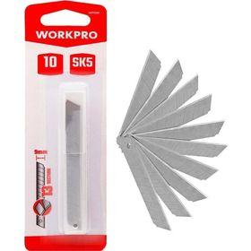 Workpro WP212001 9 mm 10’lu Maket Bıçağı Yedeği