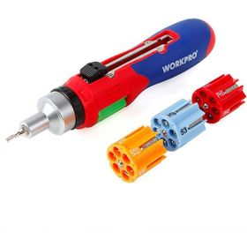 Workpro WP221056 24 Parça Profesyonel CR-V Cırcırlı Bits Tornavida Seti