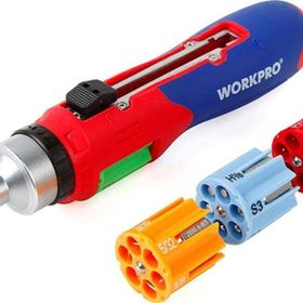 Workpro WP221056 24 Parça Profesyonel CR-V Cırcırlı Bits Tornavida Seti