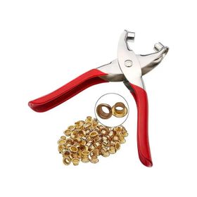 Workpro WP231079 140 mm CR-V Profesyonel Kuşgözü Pense ve 100 Adet 4.5 mm Kuşgözü Perçin