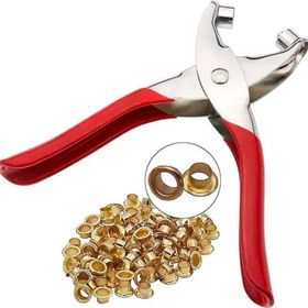 Workpro WP231079 140 mm CR-V Profesyonel Kuşgözü Pense ve 100 Adet 4.5 mm Kuşgözü Perçin