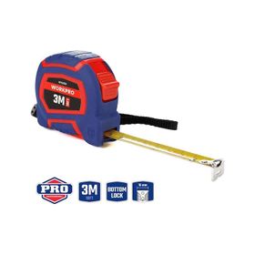 Workpro WP261008 3 m x 16 mm 10 ft Naylon Kaplama Sarı Çelik Şerit Metre