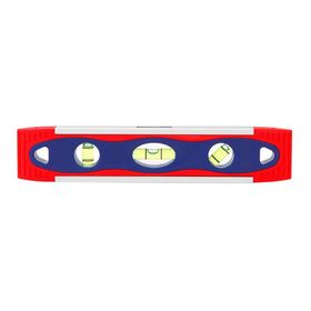 Workpro WP262027 225 mm Manyetik Şoka Dayanıklı Torpedo Su Terazisi