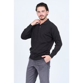 World 5597141 Antrasit Erkek Kazak