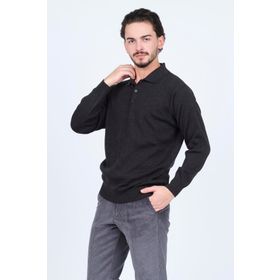 World 5597141 Antrasit Erkek Kazak