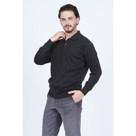 World 5597141 Antrasit Erkek Kazak