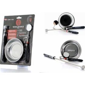 Worldforce 11305 3'lü Tepsi Çubuk Ayna Manyetik Set