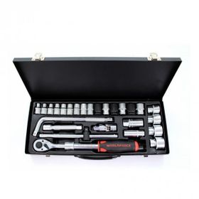 Worldforce 11350 26 Parça S-Ultra 1/2 Uzatmalı Cırcır Lokma Takımı