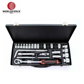 Worldforce 11350 26 Parça S-Ultra 1/2 Uzatmalı Cırcır Lokma Takımı