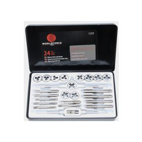 Worldforce 11375 Metrik 24 Parça Kılavuz Pafta Seti