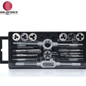 Worldforce 11409 Metrik 16 Parça Kılavuz Pafta Seti