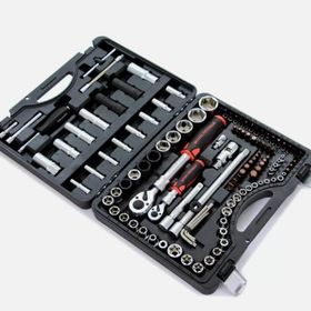 Worldforce 11501 114 Parça S-Ultra 1/4-1/2 Uzatmalı Cırcır Lokma Takımı