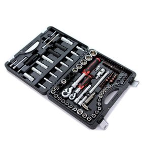 Worldforce 11501 114 Parça S-Ultra 1/4-1/2 Uzatmalı Cırcır Lokma Takımı