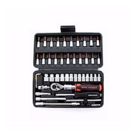 Worldforce 11503 46 Parça S-Ultra 1/4 Uzatmalı Cırcır Lokma Takımı