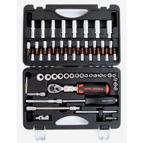 Worldforce 11504 60 Parça S-Ultra 1/4 Uzatmalı Cırcır Lokma Takımı