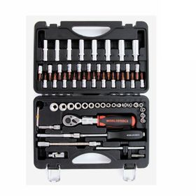 Worldforce 11504 60 Parça S-Ultra 1/4 Uzatmalı Cırcır Lokma Takımı
