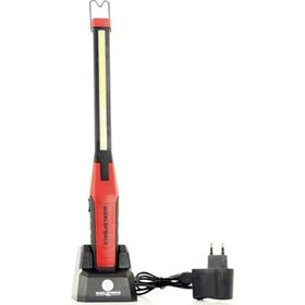 Worldforce COB Ledli İnce Katlanır Kısma Özellikli Sehpalı 3.7 V 2600 mAh Şarjlı El Lambası