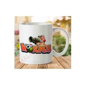 Worms Png Image Baskılı Kupa Bardak
