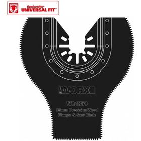 Worx WA4958 Çok Amaçlı Raspalama Makinası İçin 35x80 mm 180 Derece Ahşap Fiberglas PVC Universal Dalma Kesme Bıçağı
