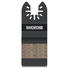 Worx WA4960 Çok Amaçlı Raspalama Makinası İçin 35x40 mm Ahşap PVC Universal Kesme ve Zımparalama Bıçağı