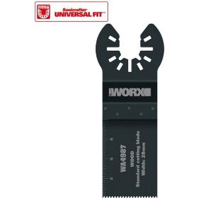 Worx WA4987 Çok Amaçlı Raspalama Makinası İçin 28x40 mm Ahşap Fiberglas PVC Universal Kesme Bıçağı