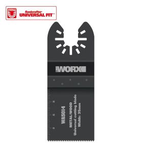 Worx WA5014 Çok Amaçlı Raspalama Makinası İçin 35x40 mm Metal Ahşap Fiberglas PVC Universal Kesme Bıçağı