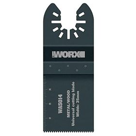 Worx WA5014 Çok Amaçlı Raspalama Makinası İçin 35x40 mm Metal Ahşap Fiberglas PVC Universal Kesme Bıçağı