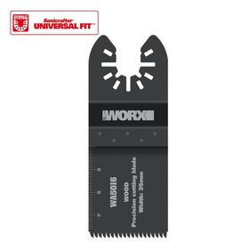 Worx WA5016 Çok Amaçlı Raspalama Makinası İçin 35x40 mm Ahşap PVC Universal Hassas Kesme Bıçağı