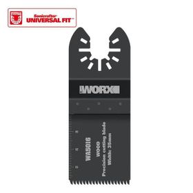 Worx WA5016 Çok Amaçlı Raspalama Makinası İçin 35x40 mm Ahşap PVC Universal Hassas Kesme Bıçağı