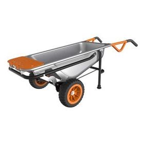 Worx WG050 100 lt 136 kg Profesyonel Çok Amaçlı El Arabası Taşıma Arabası