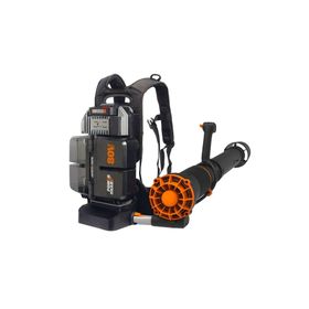 Worx WG572E.0 Li-ion Profesyonel Devir Ayarlı Sırt Tipi 80 Volt 4.0 Ah Kömürsüz Yaprak Üfleme Makinesi