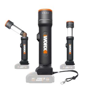 Worx WX027.9 20 V 510 Akü Dahil Değildir Lümen Çok Fonksiyonlu Led Fener
