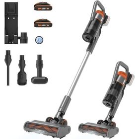 Worx WX038 Çift Akülü Şarjlı Süpürge