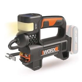 Worx Wx092.9 20 Volt 150 PSI Ayarlanabilir Dijital Basınç Göstergeli Hava Pompası + Led Lamba Seti