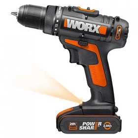 Worx WX101.1 20 V 1.5 Ah Li-İon Çift Akülü Profesyonel Şarjlı Matkap