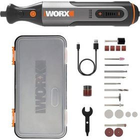 Worx WX106 8 Volt Kalem Tipi Devir Ayarlı Profesyonel Gravür Makinesi ve 21 Parça Aksesuar Seti