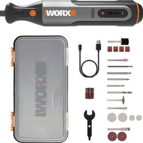 Worx WX106 8 Volt Kalem Tipi Devir Ayarlı Profesyonel Gravür Makinesi ve 21 Parça Aksesuar Seti